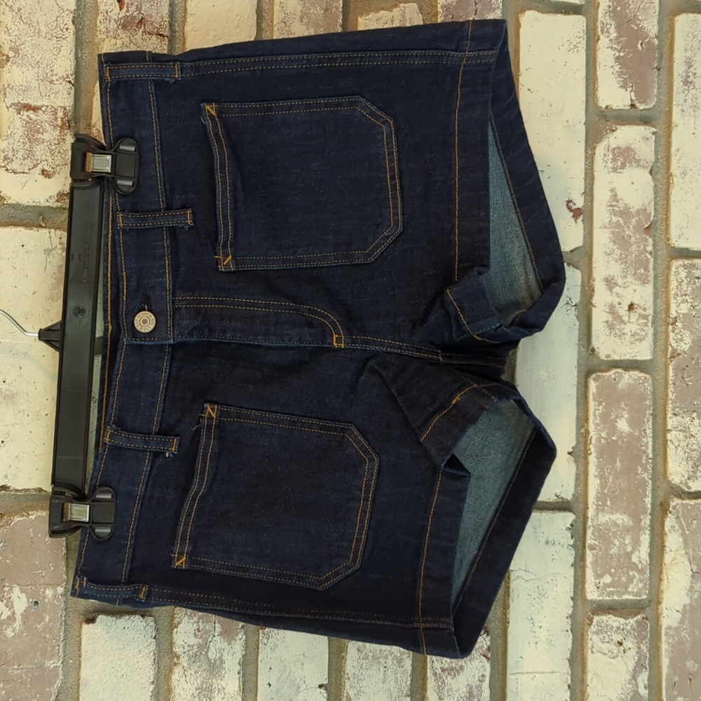 Gap Dark Indigo Patch Pocket Shorts